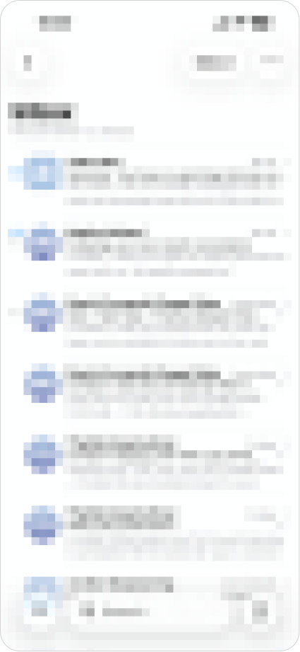 Apple Mail — pixelized